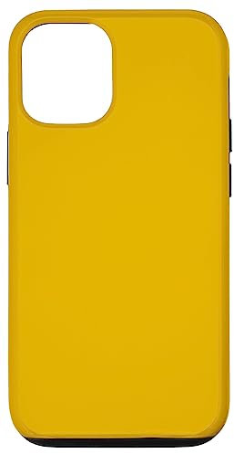 Plain Mustard Yellow/Solid Color Mustard Yellow Phone Case for iPhone 15