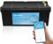 Batteria Litio 24V Lifepo4 100Ah Bluetooth, 2560Wh Batteria Accumulo Fotovoltaico, 10000+ cicli ricaricabili, Sostituzione per batterie al piombo per roulotte, campeggio, pannelli solari