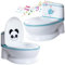 Kindertöpfchen mit Spülgeräusch- Ideal als erste Toilette - Sauberkeit für Kinder, Baby Jungen und Mädchen - Abnehmbare Schüssel. (blau)