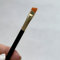 Nikk Mole Pinceau à sourcils pour henné/couleur, angle plat, pinceau oblique, n°16, 7 mm, pour coloration des sourcils