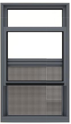 Finestre finestra scorrevoli Finestre per pollaio, finestre scorrevoli larghe 45 50 55 60 CM per cucina/negozio/officina/cantine/casetta dei giochi, finestra nera per capannone con zanzariere(WxH22x26