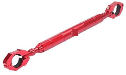 HYPERICIN Barra di Rinforzo Manubrio Barra Porta Telefono Universale per Motocicletta da 25 Mm A 28 Mm per Rafforzare L'equilibrio del Manubrio Traversino Manubrio Moto(3)