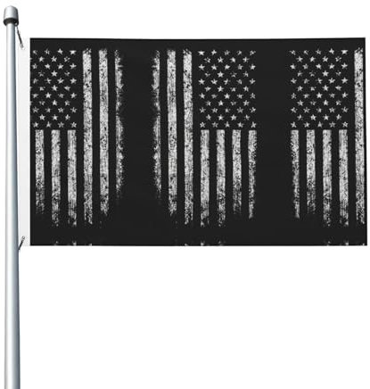 Bandiera americana con aquila calva mimetica, per interni ed esterni, decorazione per la casa, primavera, estate, autunno, inverno, doppia faccia