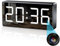 4K Camera WiFi Hidden Clock CAM FREE SD CARD with 170 Wide Angle Wireless Home Office Security Indoor Camera Secret Nanny Cam with App Control Night Vision Motion Detection
