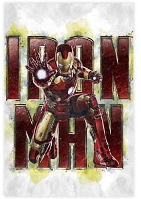 saedba IRON MAN Canvas Poster Bedroom Decor Landscape Office Room Decor Gift 08x12inch(20x30cm)