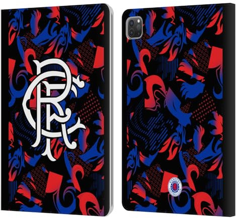 Head Case Designs Licenza Ufficiale Rangers FC Terza Kit 2024/25 Custodia Portafoglio in Pelle Compatibile con Apple iPad PRO 11 2020/2021 / 2022