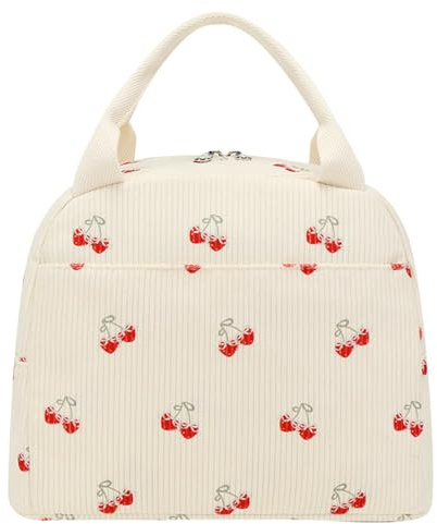 ZXTGBQ Bolsa Termica Porta Alimentos Para Mujeres, Reutilizables Lunch Bag, Bolsa Del Almuerzo Con Aislamiento Lunch Box Impermeable Porta Fiambrera Para El Trabajo, Viajes, Oficina, Picnic