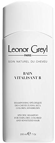 Leonor Greyl - Bain Vitalisant B - Specific Shampoo for Fine, Dry, Colored, Sensitive, Damaged Hair - Vegan, Vitamins B, E & F, Jojoba Oil, Chamomile & Avocado Extract - 200 ml