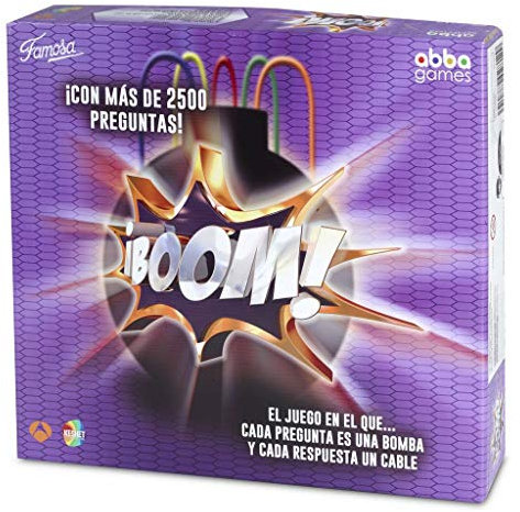 Boom Famogames - Juego de Mesa Adultos, en Español (Famosa, 700013151)
