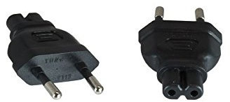 Microconnect - Peeuc7ad Tipo m c7 Negro Adaptador de Enchufe eléctrico - Adaptador para Enchufe