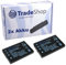 Trade-Shop 2X Kamera Li-Ion Akku 1400mAh für Minox DC 5211 Polaroid PDC 3370 Rollei DK 3000 DT 3200 DSX 410 DP 6300 Tokio DV 330 Trust 922Z Voitgländer Digital 530 630 Yakumo Mega-Image 34 37 47
