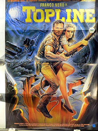 Topline - Franco Nero - George Kennedy - Videoposter A1 84x60cm gefaltet (R)