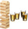 Bada Bing Trinkspiel Drunking Tower Spieleklassiker in Klein Aus Holz Drinking Game für 2-4 Spieler Partyspiel Mit Pinnchen Aus Glas Spiel Silvester Party 17