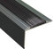 Stair Edge Nosing Trim - 900mm x 46mm x 30mm - Anti Slip Tread - Nose Edging - Screw Down by FloorPro® (Grey)