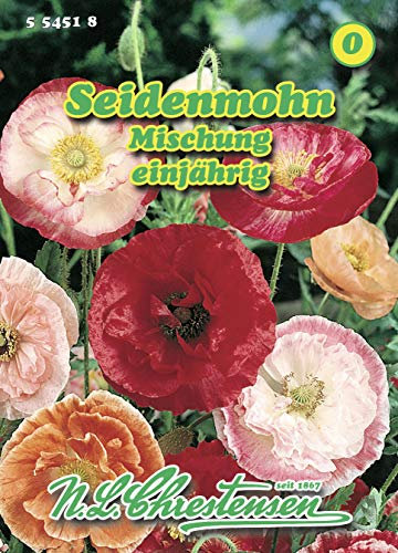 Papaver rhoeas, Seidenmohn, Mischung N.L.Chrestensen Samen 554518-B