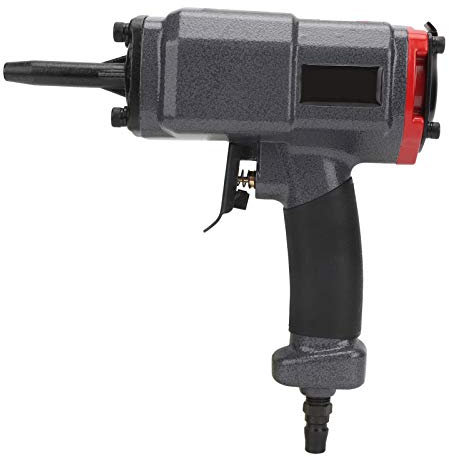 NP-50 Nail Remover, 0.4‑0.7mpa 50mm/2.0in Max Length High Accuracy Professional Portable Air Punch Nailer Non‑Slip Nail Puller Kit Stable Durable Pneumatic Nail Puller Pull Power Gun for Woodworking