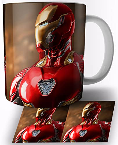 TusRelojes Iron Man 2020 Tasse en Céramique Blanche 325ml Mug