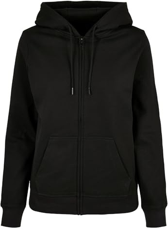 Build Your Brand Damen Bb009-ladies Basic Zip Hoody Hooded Sweatshirt (1er Pack)