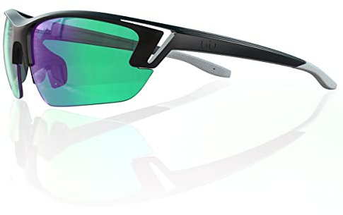 Bloomoak Autofahrer-Sonnenbrille für LKW-Fahrer/Lieferfahrer, mit UV-Schutz, umschließendes halbrandloses Design, verzerrungsfreie Gläser für klare Sicht auf Ihr Telefon und Auto-Display