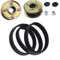 Poulie tendeur de Tondeuse, kit de Courroie de Tondeuse, 31-4509 125-2532 poulie de renvoi de Tondeuse et kit de Courroie 120-3335 Compatible avec Tondeuse à Pont pour Toro de 76,2 cm