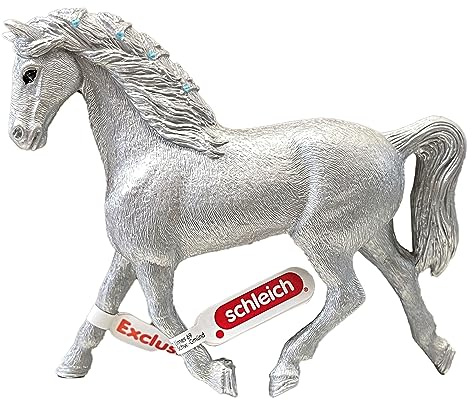 SCHLEICH 72193 - Horse Club - Festtags Pferd, Silber Spielfigur