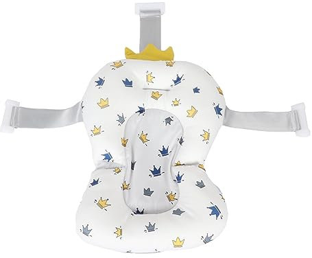 Baby Bath Pad Bathtub Support Cushion Newborn Bath Bed Cushion Pew Non Slip Bathtub Mat Changeable Baby Bathtub Mat Sling Shower Bathing Tub Support Pew Mat Bed Baby Bath Pillow fo