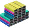 PATIKIL Heftklammern für Hefter 4 Pack(1000Stk Heftklammern pro Pack) #10 Mini 3/16 Länge Heftklammern Staufrei für Zuhause Bürobedarf Rose Rot/Blau/Gelb/Grün