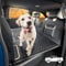 SHARLOVY Großer Hunde-Autositzbezug für Rücksitz mit Extender Harter Boden für LKWs, Hochleistungs-Hundehängematte für F150, Ram1500, Sierra (Black for Large Trucks, Extender for Aggressive Chewer)