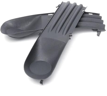 Rejilla Luz Antiniebla Para VW Para Transporter T5 2003-2009 2 Uds Cubierta Luz Antiniebla Coche Izquierda Derecha Marco Parrilla Parachoques Coche Rejilla Parachoques Delantero