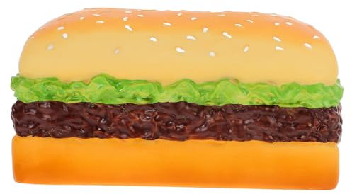 POPETPOP Tissue Box Im Hamburger Design Stylischer Serviettenhalter Für Tisch Und Büro Praktischer Papiertuchspender Für Badezimmer Auto Und Outdoor-aktivitäten