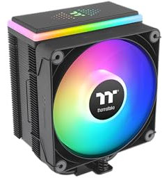Thermaltake Raffreddatore CPU ASTRIA 400 ARGB, compatibile con CPU Intel LGA 1700 e AMD AM5, torre singola, potenza di raffreddamento TDP 230W, CL-P120-CA12SW-A