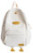 Kawaii Enten Rucksack für Damen Teenager Mädchen, groß Cord Rucksäcke Daypacks Damen Rucksackhandtaschen Schulrucksack Reiserucksack für Lässig Schule Travel Wandern (Weiß)