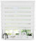 Tom'Shop® Doppelrollo DuoRollo [Weiß, 140cm x 150 cm] Duo Rollos für Fenster Schrauben mit Bohren mit Schrauben Fensterabdeckung Fensterrollo leichte Montage