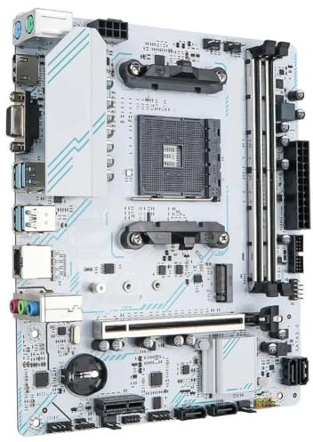 Carte mère B450M Double Canal DDR4, mémoire M 2 NVME AM4, Compatible avec Ryzen 5500 5600 5600G