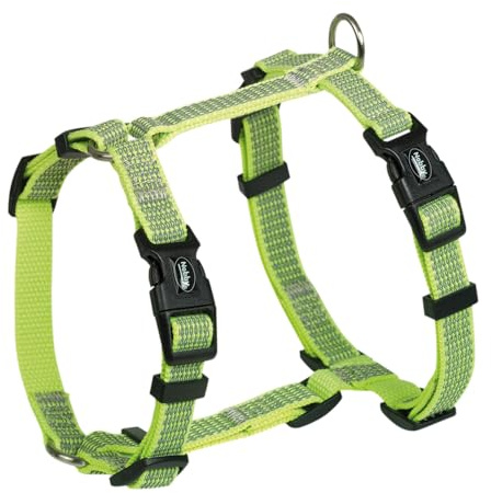 Nobby 52064-24 Geschirr Full Reflect gelb XS-S: Hals: 16-22 cm, Brust: 30-35 cm, B: 15 mm
