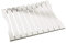 Premier Housewares Caillebotis de salle de bain Bois Blanc