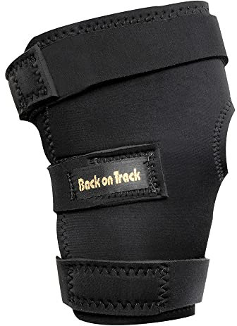 Protège-jarret Back-On-Track avec une ouverture, droite