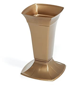 Lamela Etna Grabvase Höhe 30cm (Goldfarben)