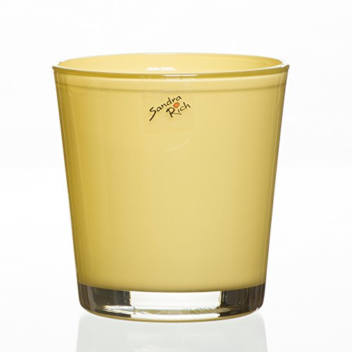 Orchid pot ORCHID vanilla yellow 13,5 cm Ø 12,5 cm by Sandra Rich by Sandra Rich