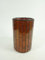 Dapo Windlicht-Glas Mosaik handgearbeitet Teelichthalter Kerzenhalter Teelicht-Glas Vase Dekovase Tischdekoration (Orange)