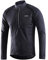ARSUXEO Radtrikot Herren Langarm MTB Jersey Halber Reißverschluss Radbekleidung 6031 Grau XXL