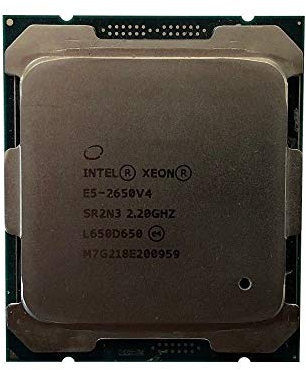 PC Server and Parts Intel Xeon E5-2650 v4 SR2N3 2.20GHz 12-Core 30MB LGA2011-3 CPU Processor (Renewed)