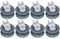 Ufixt Dishwasher Upper Basket Rack Wheel For Bosch Neff Siemens x 8