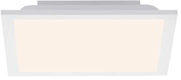 LeuchtenDirekt LED Panel quadratisch mit neutralweißer Lichtfarbe und Bewegungsmelder 2000 lumen