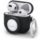 elago Snapshot kompatibel mit AirPods 3 Hülle, kompatibel mit AirTags - Niedliches Kamera-Design, unterstützt kabelloses Laden - Tracking-Gerät Nicht im Lieferumfang enthalten (Schwarz)