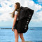 AQUATEC Tasche für SUP Board – Robuster Rucksack für aufblasbare Stand Up Paddle Boards & Kajak | Standard oder mit Rollen | Reißverschluss | Verstellbare Riemen (Standardtasche)