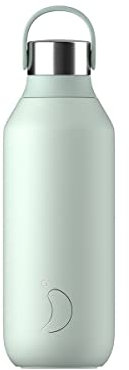 Botella térmica Chilly's serie 2 blush Menta 500ml. 24h frío / 12h caliente
