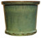 TucanoHamburg Blumentopf, Modell Zylinder Jade, grün 38x30cm, frostfest