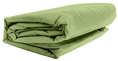 GMD Living Mr. Sandman Spannbettlaken Full ELASTAN, Farbe:263-apfel, Größe:180-200 x 200-220 cm