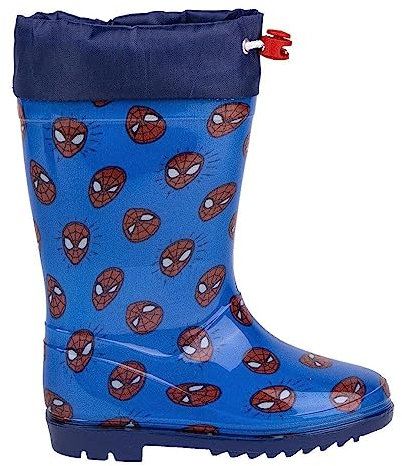 Spiderman Stivali Pioggia PVC Blue, Gomma, Multicolore, Taglia Unica
